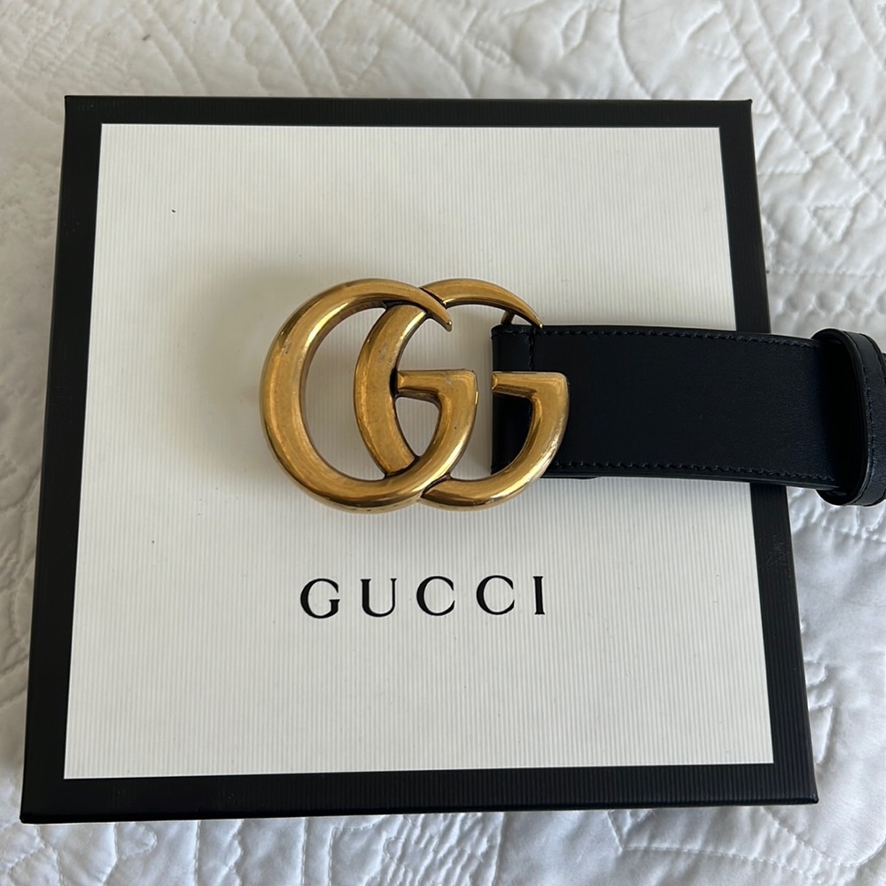 Authentic Gucci Leather Belt